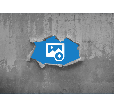 Papier peint pierre Pierre avec image personnalisable - TenStickers