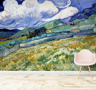 Papier peint artistique van gogh iris art - TenStickers