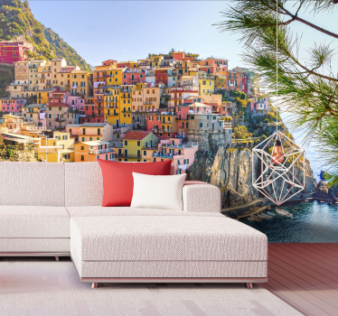 Papier peint mural côte italienne - TenStickers