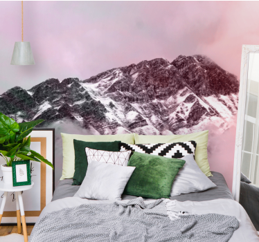 Papier peint mural de montagne Sommet et la montagne - TenStickers