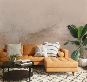 Papier peint mural effet texture Texture couleur sable - TenStickers