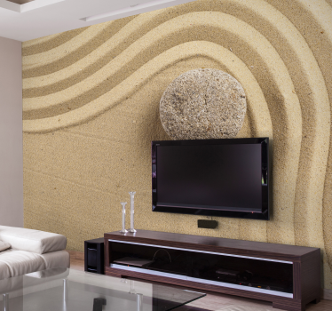 Photo murale zen Jardin de sable zen - TenStickers