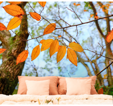 Photo murale arbres Feuilles d'automne - TenStickers
