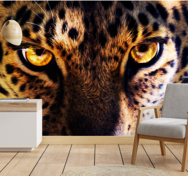 Photo murale d'animaux Beaux yeux de tigre - TenStickers