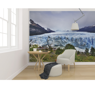 Photo murale Paysage naturel de glace de patagonie - TenStickers