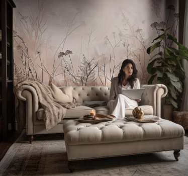 Tapisserie murale nature sauvage - TenStickers
