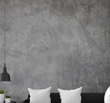 Tapisserie textures et motifs effet béton - TenStickers