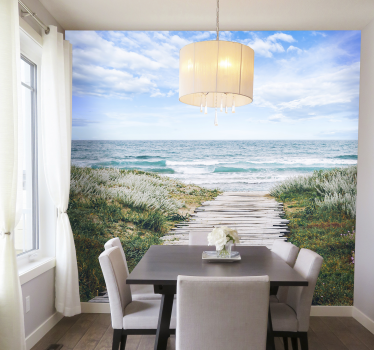 Vacances au bord de la mer murale peinture murale - TenStickers