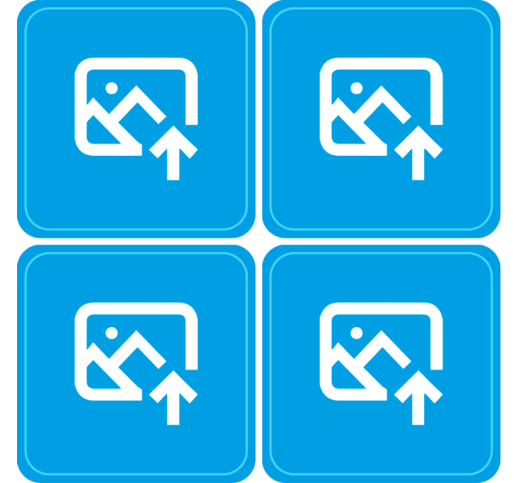 dessous de verre personnalisé Photo de couple - TenStickers