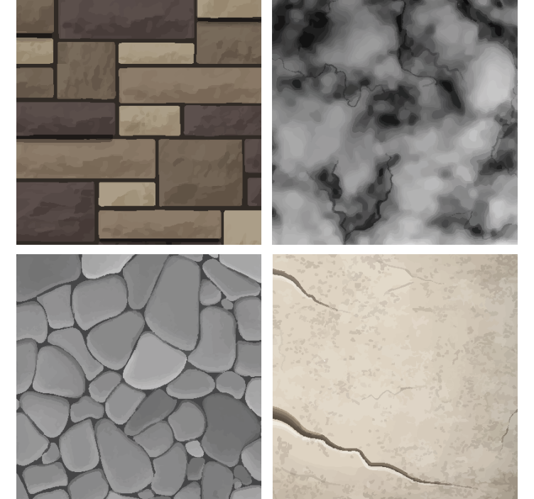 dessous de verre motif Textures réalistes - TenStickers