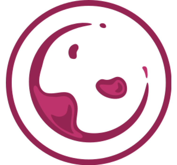 Sous verre bière éclaboussure ludique - TenStickers