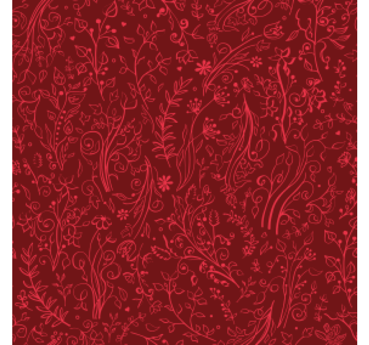 Sous verre fond à motifs floraux - TenStickers