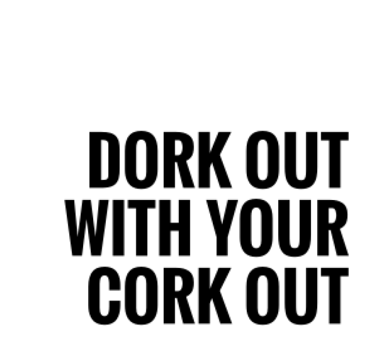 Sous verre bière avec un texte humoristique - TenStickers