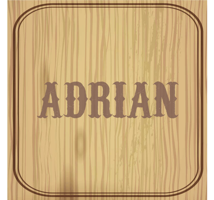 Sous verre personnalisable effet bois - TenStickers