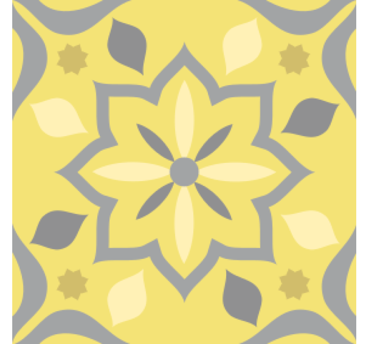 Sous verre mariage motif floral - TenStickers