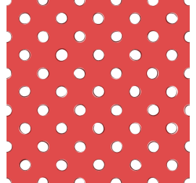 Sous verre motif pois polka - TenStickers
