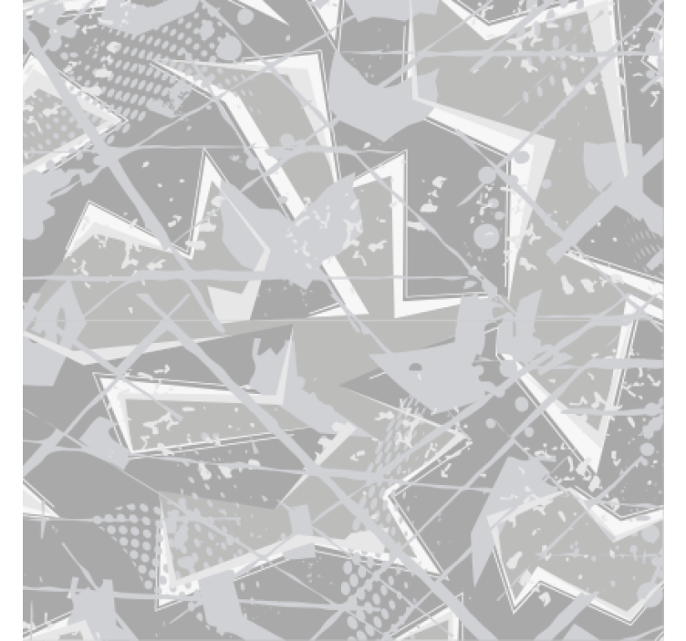 Sous verre motif géométrique abstrait - TenStickers