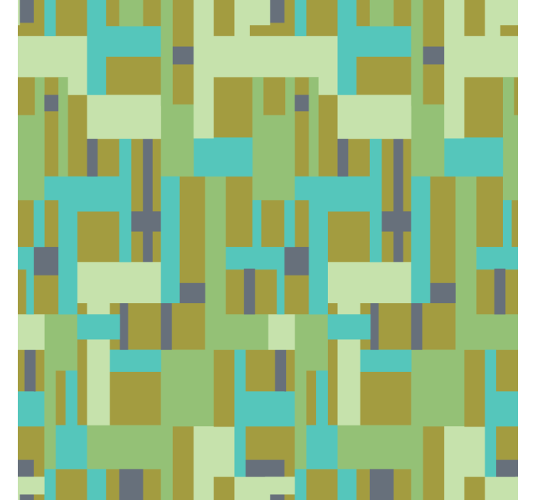 Sous verre Élément géométrique abstrait - TenStickers