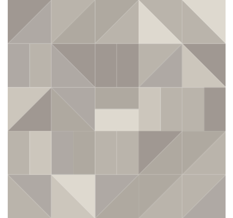 Sous verre motif triangles géométriques - TenStickers