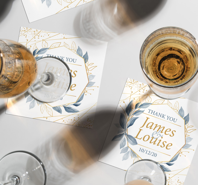 Caboteur d'invité de mariage personnalisé - TenStickers