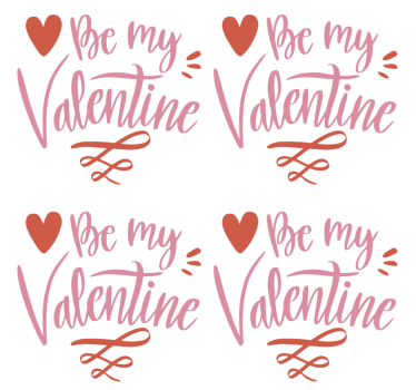 Sous verre citation graphiques de coeur de la saint-valentin - TenStickers