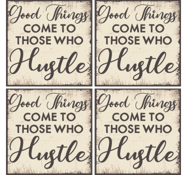 Sous verre citation design de citation inspirante - TenStickers