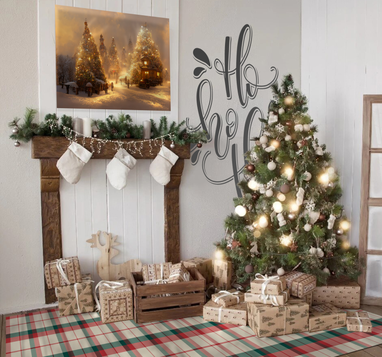 Autocollant pays des merveilles d'hiver - TenStickers