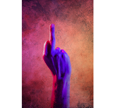 Poster chambre ado attitude rebelle - TenStickers