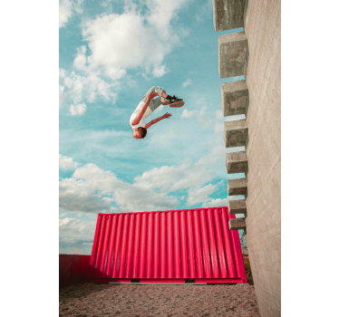 Poster chambre ado parkour sportif et dynamique - TenStickers