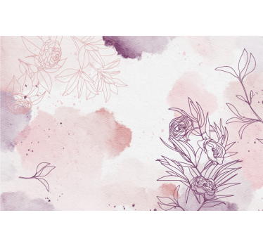 Poster fleurs et plantes délicates - TenStickers