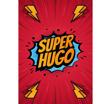 Impression d'affiche de super-héros - TenStickers