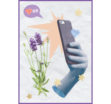 Impression d'affiche de la vie numérique - TenStickers
