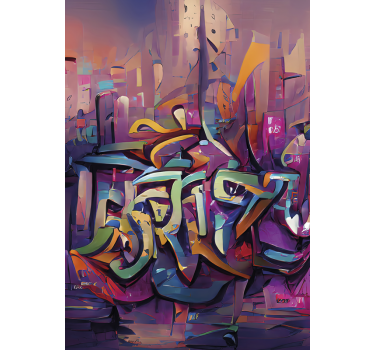 Affiche de graffitis d'art de rue - TenStickers