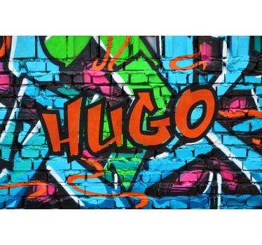Affiche d'art graffiti personnalisée - TenStickers