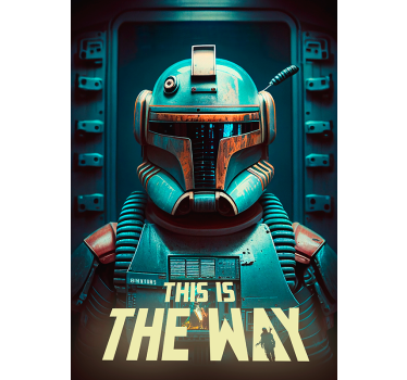 Affiche du film chasseur de primes des années 80 pour le mur - TenStickers