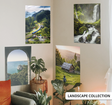 Affiche de vue sur la mer paysage - TenStickers