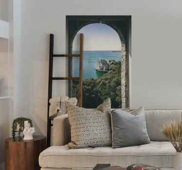 Affiche de vue sur la mer paysage - TenStickers