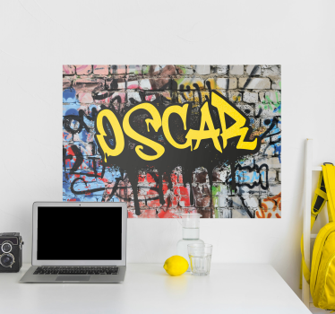 Affiche personnalisée d'art de graffiti - TenStickers