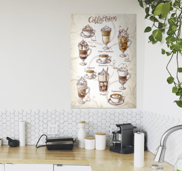 Impression d'affiche de café - TenStickers