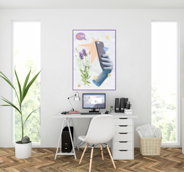 Impression d'affiche de la vie numérique - TenStickers