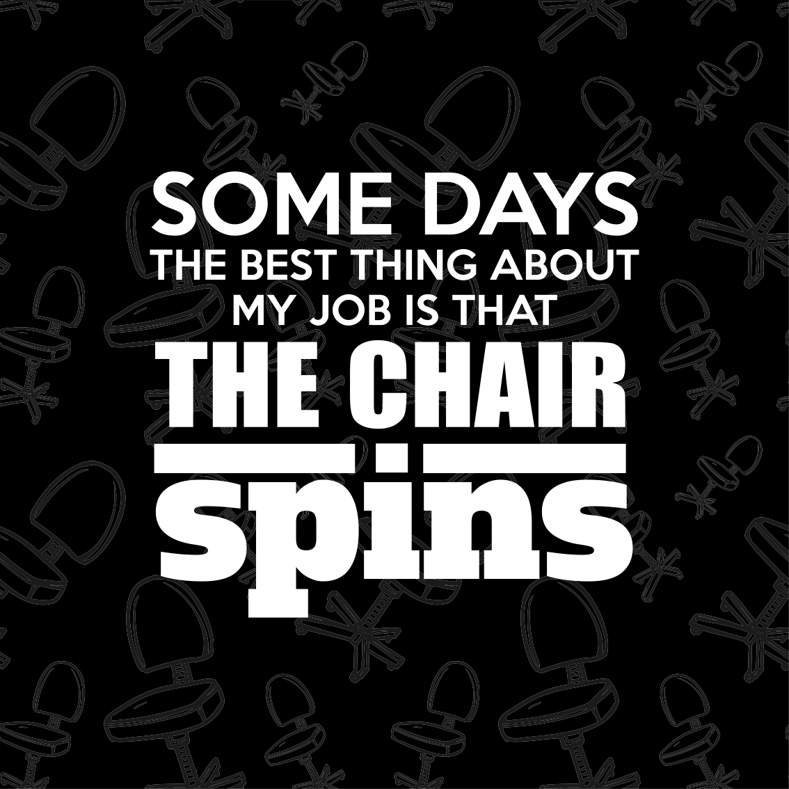 Poster bureau citation humoristique sur le travail - TenStickers