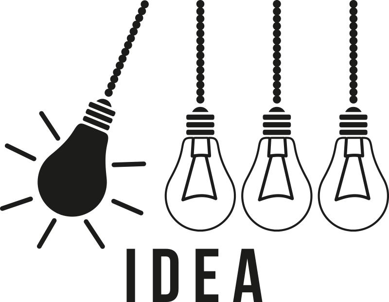 Poster bureau idée avec un joli design - TenStickers