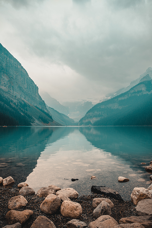 Poster paysages paysage aquatique paisible - TenStickers