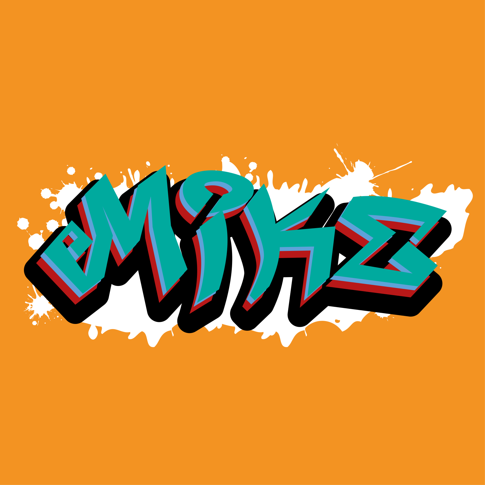 Poster personnalisable art de lettrage stylé - TenStickers
