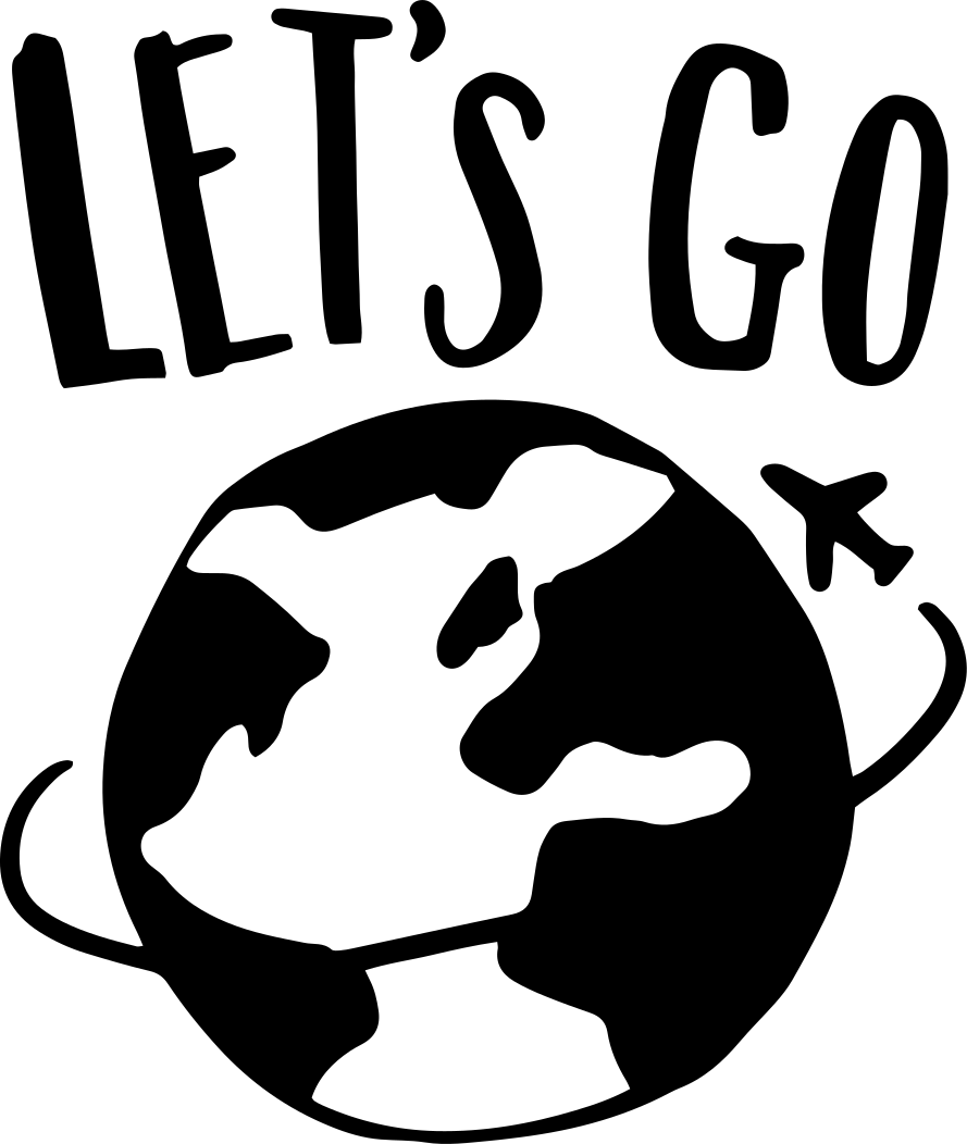 Poster carte du monde prêt à explorer - TenStickers
