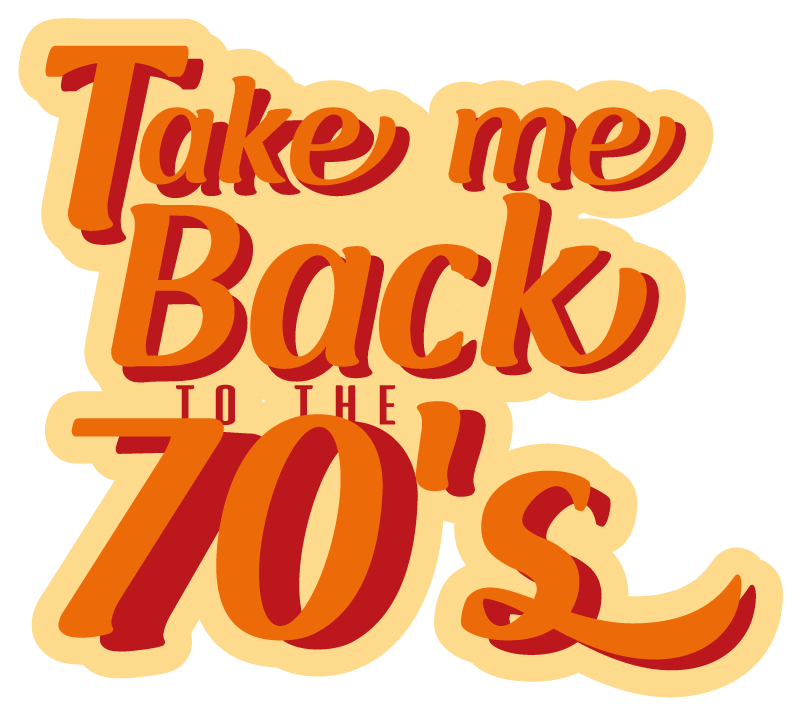 Poster vintage retour aux années 70 - TenStickers