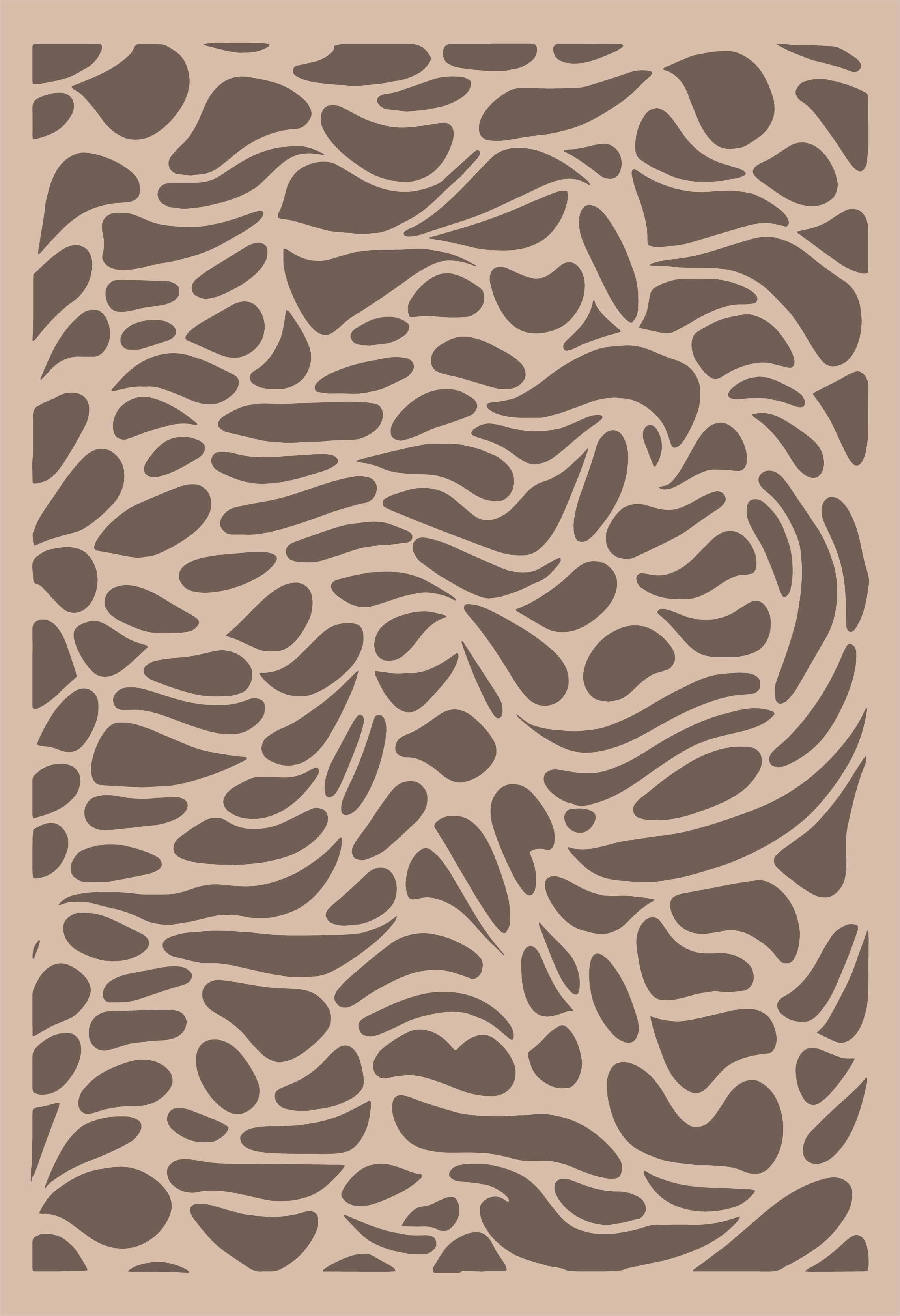 Poster art impression naturelle - TenStickers