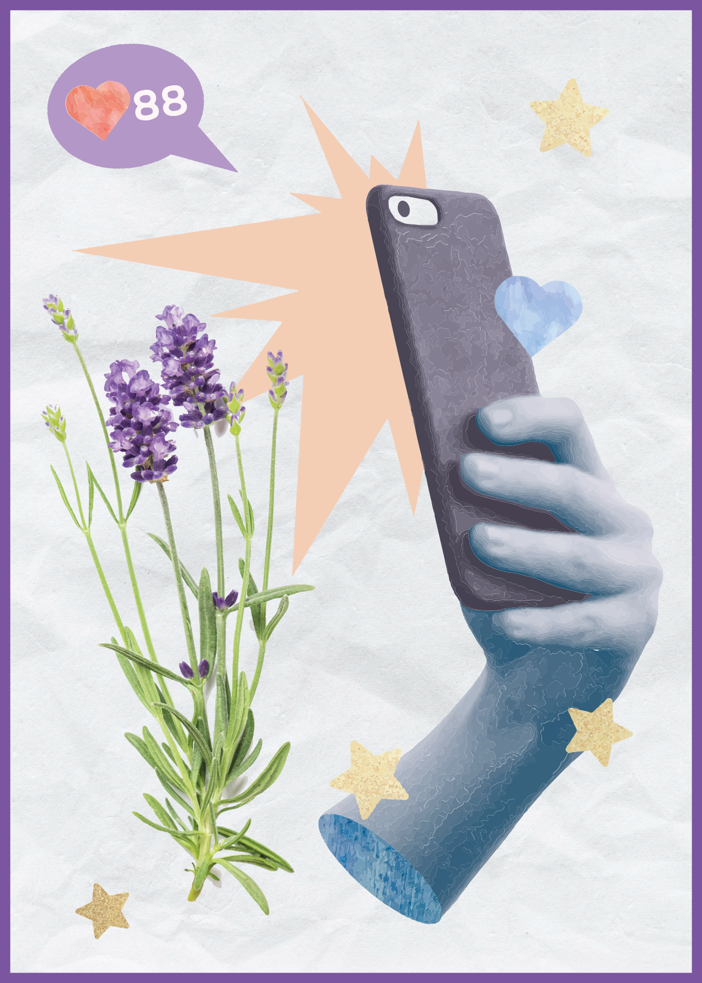 Impression d'affiche de la vie numérique - TenStickers