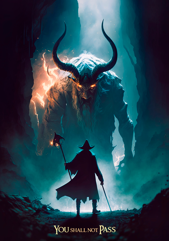 Tu ne passeras pas l'affiche du film - TenStickers