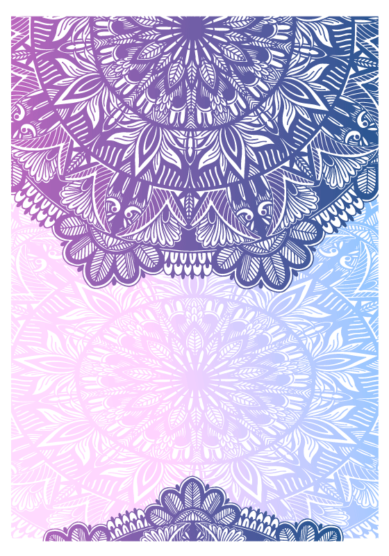 Affiche zen mandala pour mur - TenStickers
